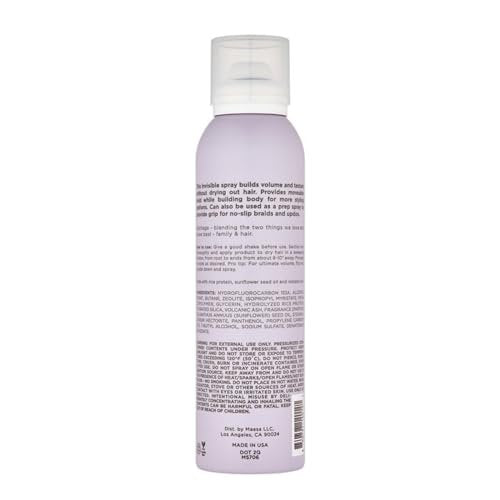 Hairitage Magic Spell Texturizing Spray - Volumizing Texture Spray for All Hair Types with Rice Protein & Sunflower Seed Oil, 5.9 oz - görsel 4