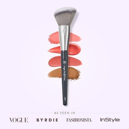 BK BEAUTY ANGIE HOT & FLASHY A507 Angled Blush Brush – Fluffy Synthetic Brush for Blush, Bronzer & Contour, Seamless Streak-Free Finish Avelisse