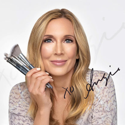 BK BEAUTY ANGIE HOT & FLASHY A507 Angled Blush Brush – Fluffy Synthetic Brush for Blush, Bronzer & Contour, Seamless Streak-Free Finish Avelisse