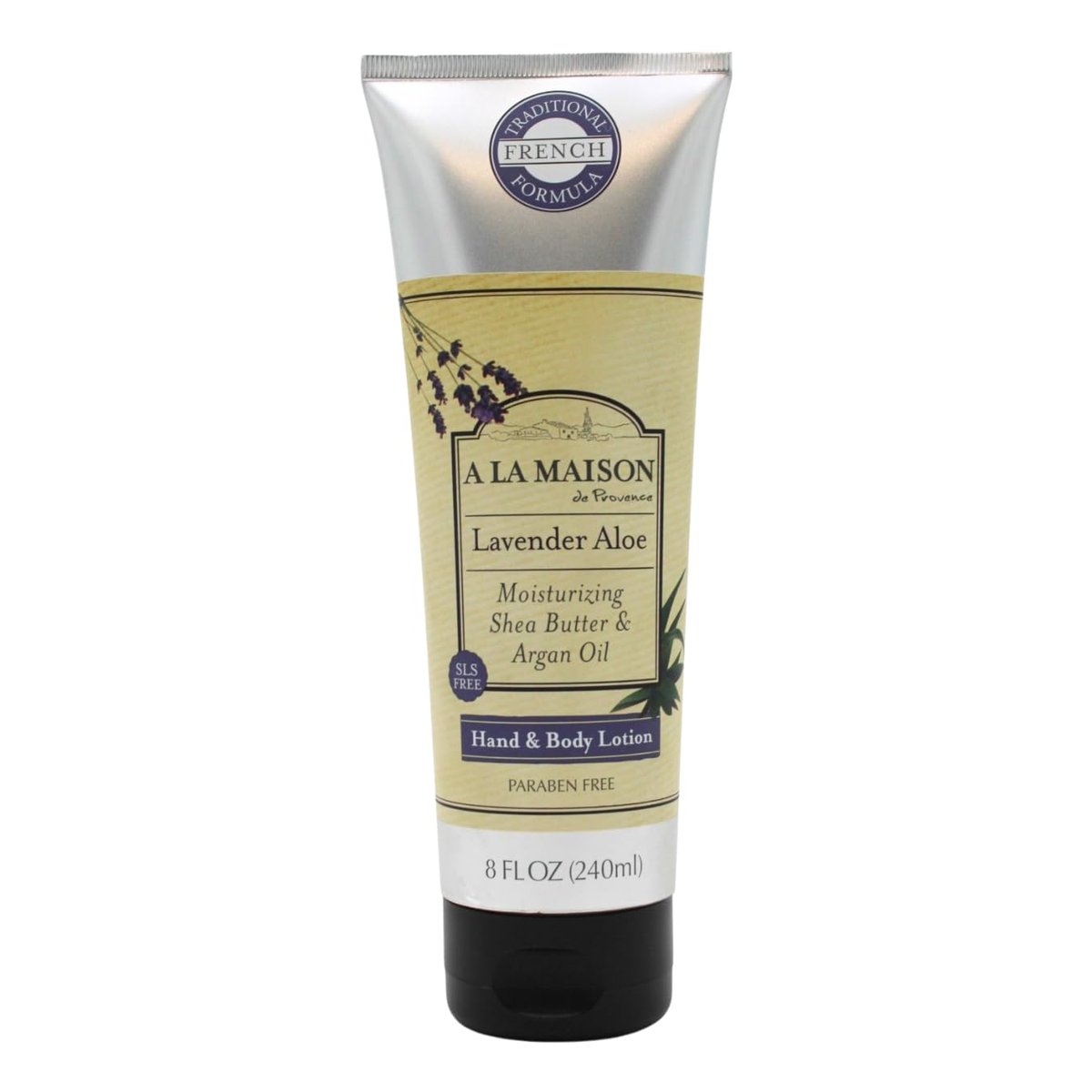 A LA MAISON Lavender Aloe Body Lotion – 8 Fl Oz – Hydrating & Soothing Moisturizer Avelisse