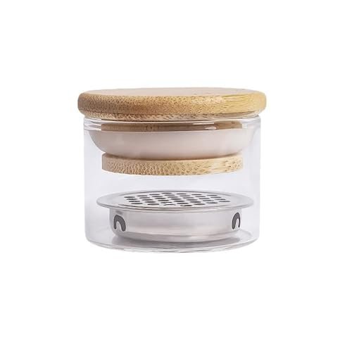 KACHIMOO Nail Brushes Washing Cup Dappen Dish for Acrylic Nails - Layered Nail Art Brush Wash Cup with Lid - görsel 2