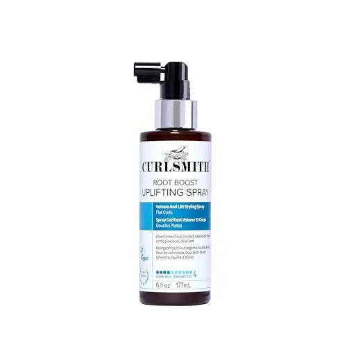 CURLSMITH Root Boost Uplifting Spray – Lightweight Curl Volumizer for Flat, Dull Curls – Vegan & Cruelty-Free (6 oz) Avelisse