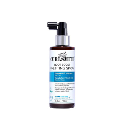 CURLSMITH Root Boost Uplifting Spray – Lightweight Curl Volumizer for Flat, Dull Curls – Vegan & Cruelty-Free (6 oz) Avelisse