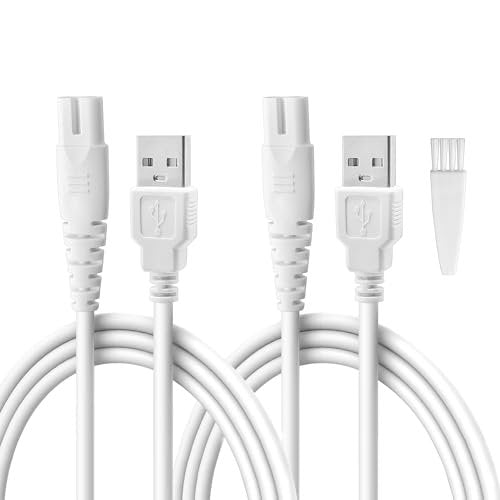 2 Pack Replacement Charger Cable for Electric Callus Remover - Compatible with Pritech BCM-1138 & Most Electric Foot Callus Removers - görsel 2
