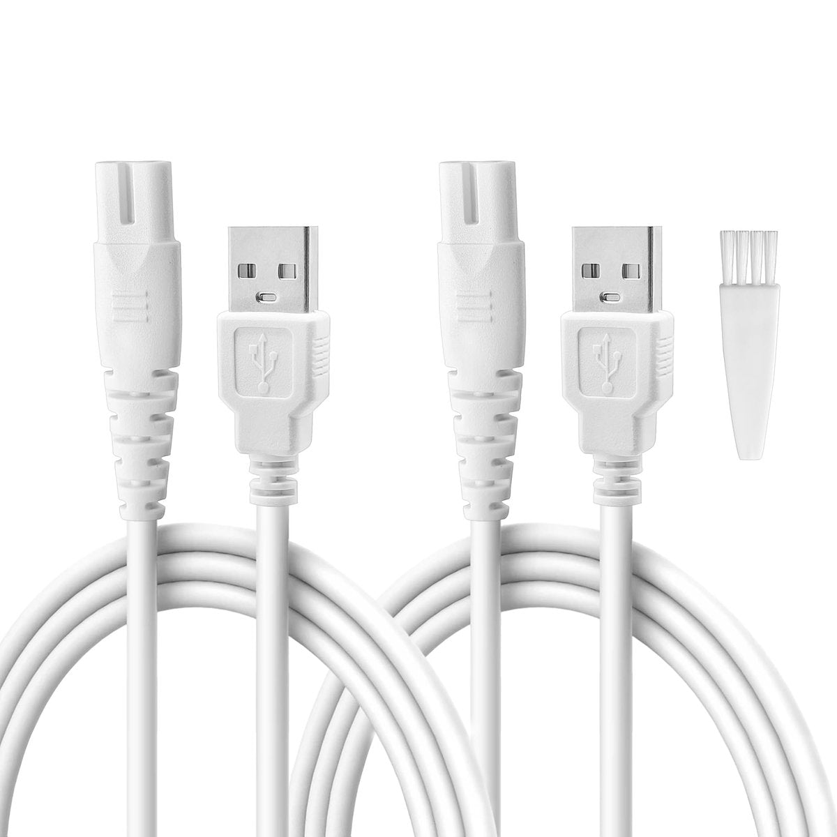 2 Pack Replacement Charger Cable for Electric Callus Remover - Compatible with Pritech BCM-1138 & Most Electric Foot Callus Removers - görsel 1