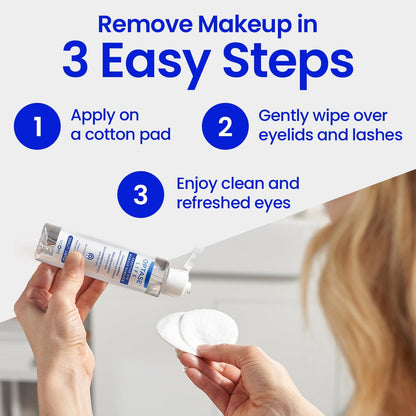Optase Life Sensitive Eye Makeup Remover – Gentle & Effective for All Skin Types - Breakthrough Innovation vs Traditional Micellar Water - 100ml