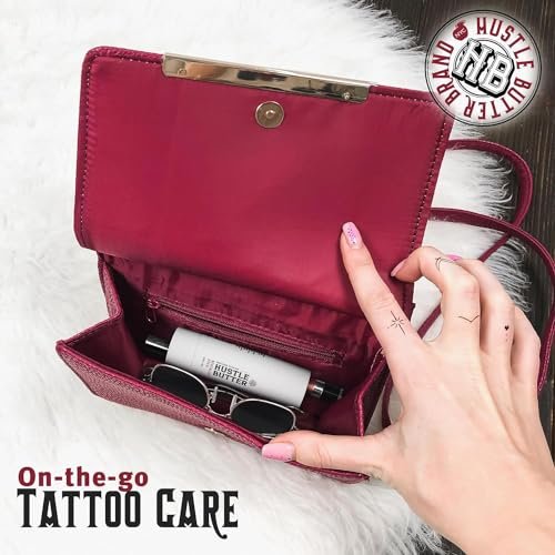 Hustle Butter Tattoo Aftercare Portable Balm Stick - Mess-Free Tattoo Moisturizer, Vegan & Cruelty-Free, 1.6 oz - görsel 4