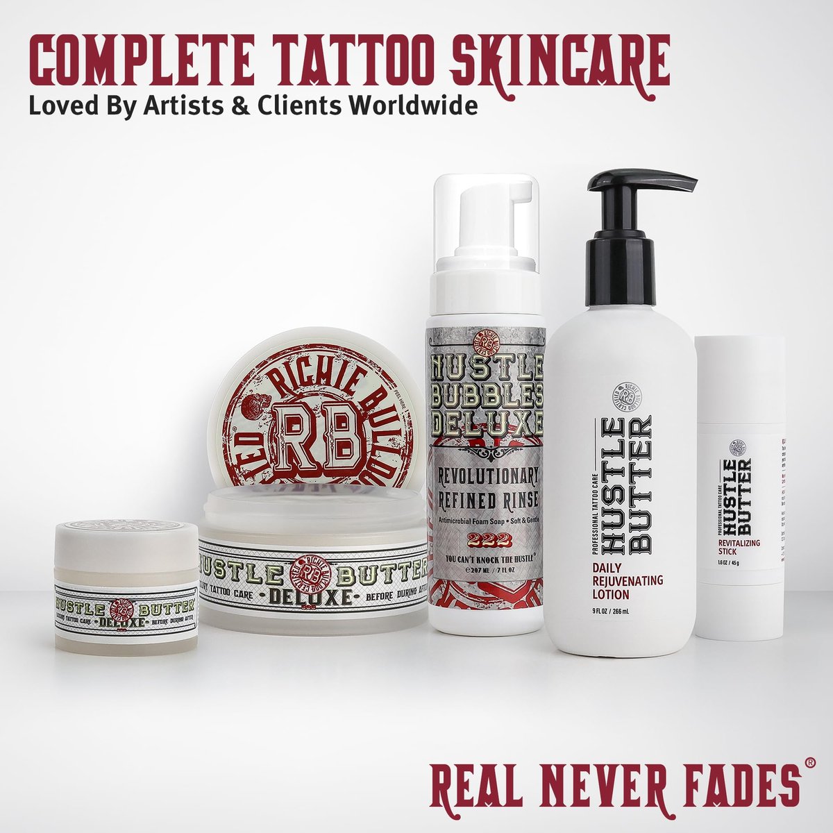 Hustle Butter Tattoo Aftercare Portable Balm Stick - Mess-Free Tattoo Moisturizer, Vegan & Cruelty-Free, 1.6 oz - görsel 17