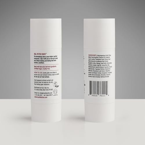 Hustle Butter Tattoo Aftercare Portable Balm Stick - Mess-Free Tattoo Moisturizer, Vegan & Cruelty-Free, 1.6 oz - görsel 16