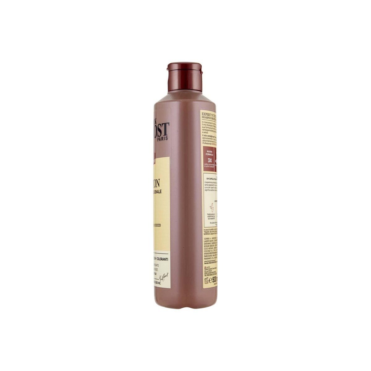 Franck Provost Paris Shampoo Expert Nutrition with Shea Butter and Coconut Oil for Dry Hair - 500 ml (16.9 Fl Oz) - Made in Italy - görsel 7