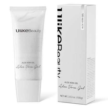 Ulikebeauty Vera Gel for Hair Removal & Facial Beauty Devices – 3.5 oz Translucent Gel for Women and Men Avelisse