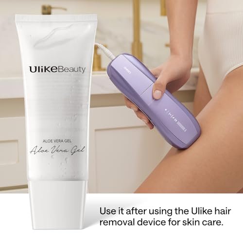 Ulikebeauty Vera Gel for Hair Removal & Facial Beauty Devices – 3.5 oz Translucent Gel for Women and Men Avelisse