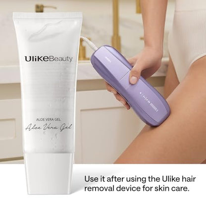 Ulikebeauty Vera Gel for Hair Removal & Facial Beauty Devices – 3.5 oz Translucent Gel for Women and Men Avelisse