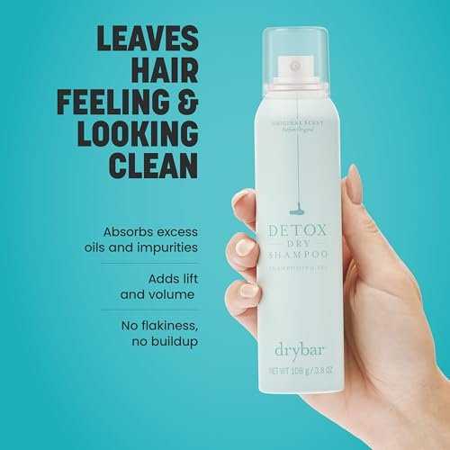 Drybar Detox Dry Shampoo Lush Scent - Full Size | Absorbs Excess Oil, Adds Volume, All Hair Types Avelisse