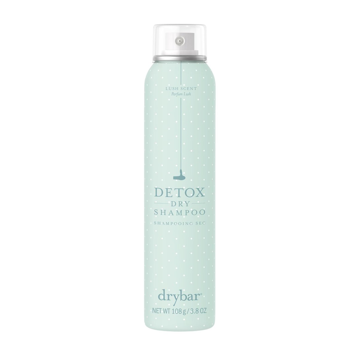 Drybar Detox Dry Shampoo Lush Scent - Full Size | Absorbs Excess Oil, Adds Volume, All Hair Types Avelisse