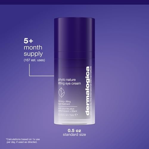 Dermalogica Phyto Nature Lifting Eye Cream - Anti-Aging Serum for Fine Lines and Wrinkles Avelisse
