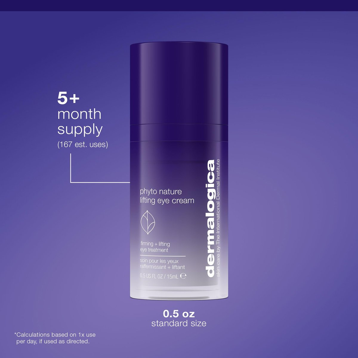 Dermalogica Phyto Nature Lifting Eye Cream - Anti-Aging Serum for Fine Lines and Wrinkles Avelisse