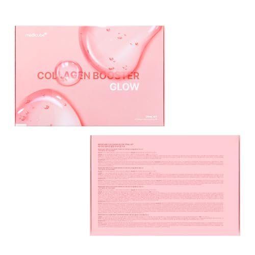 medicube Glass Skin Collagen Trial Kit – 4-Step Korean Skincare Set for Glowy Skin, Travel Size Avelisse