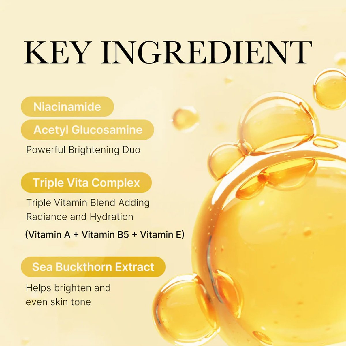 Medicube Deep Vita C Daily Quick 30 Sheet Masks - Vegan Certified, Quick Dispenser, Triple Vitamin Complex for Radiance and Hydration - Korean Face Masks - görsel 6
