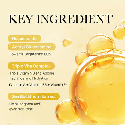 Medicube Deep Vita C Daily Quick 30 Sheet Masks - Vegan Certified, Quick Dispenser, Triple Vitamin Complex for Radiance and Hydration - Korean Face Masks