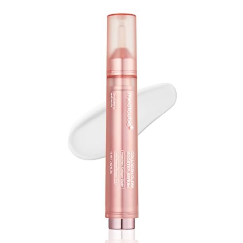 Medicube Collagen Glow Booster Milk Serum - Twist & Click - Radiance & Hydration with Niacinamide, Milk Protein Extract, Hydrolyzed Collagen - Illuminates & Firms Skin - Korean Skin Care, 0.50 oz Avelisse
