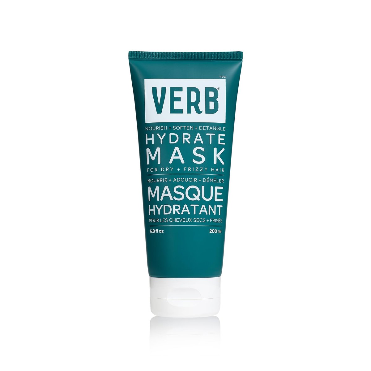 VERB Hydrate Mask - Intense Moisture for Dry & Frizzy Hair - Smooth & Detangle - 6.8 fl oz Avelisse