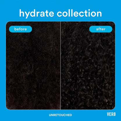 VERB Hydrate Mask - Intense Moisture for Dry & Frizzy Hair - Smooth & Detangle - 6.8 fl oz Avelisse