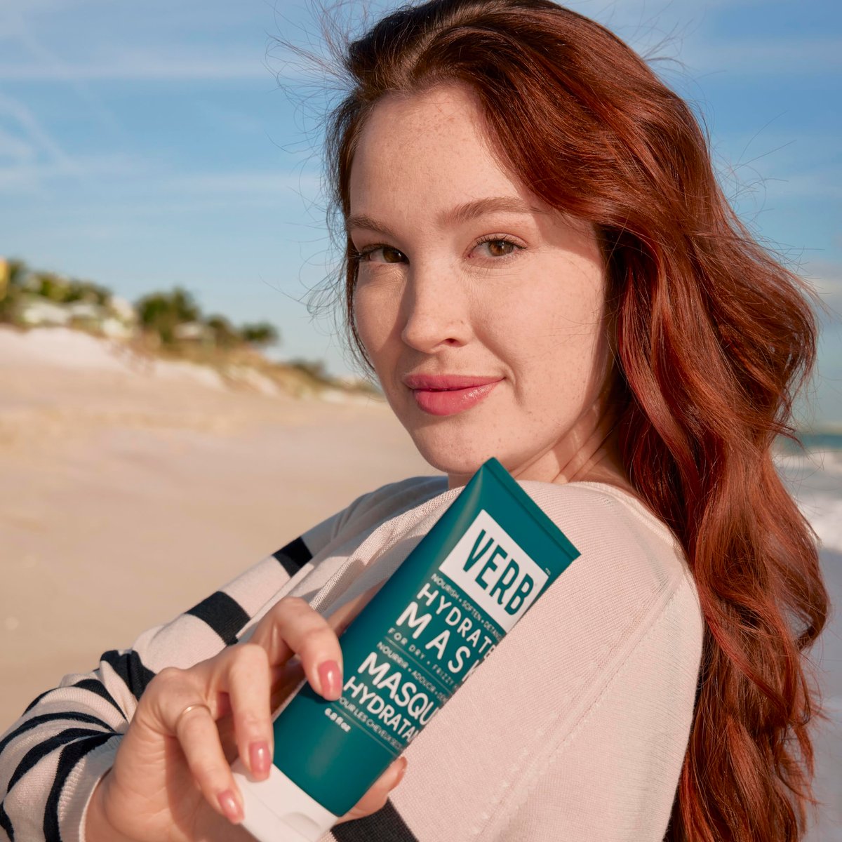 VERB Hydrate Mask - Intense Moisture for Dry & Frizzy Hair - Smooth & Detangle - 6.8 fl oz Avelisse