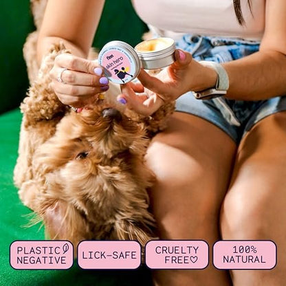 Finn Skin Hero Revitalizing Natural Dog Skin Balm - Soothes, Strengthens & Protects from Hot Spots, Itching and Irritation, 1.75 oz Avelisse