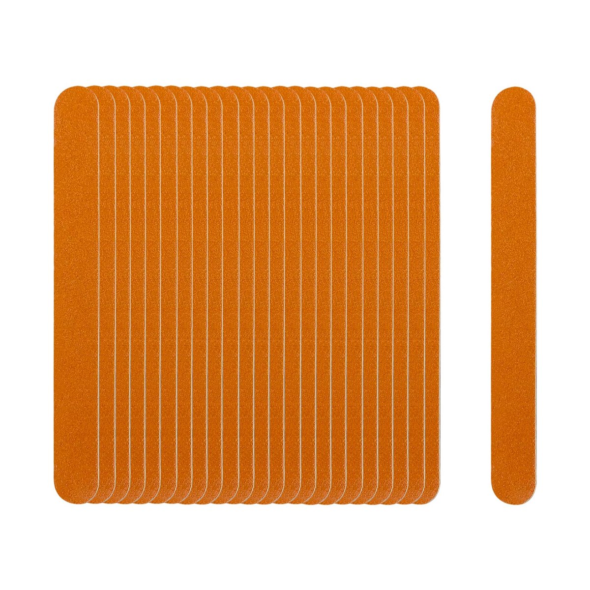 LNAUJS 24 Pack Nail File, Wooden Emery Board Nail File for Natural Nails, Dual Sided Manicure Tool Set, Compact 7 Inches - görsel 1