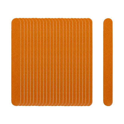LNAUJS 24 Pack Nail File, Wooden Emery Board Nail File for Natural Nails, Dual Sided Manicure Tool Set, Compact 7 Inches