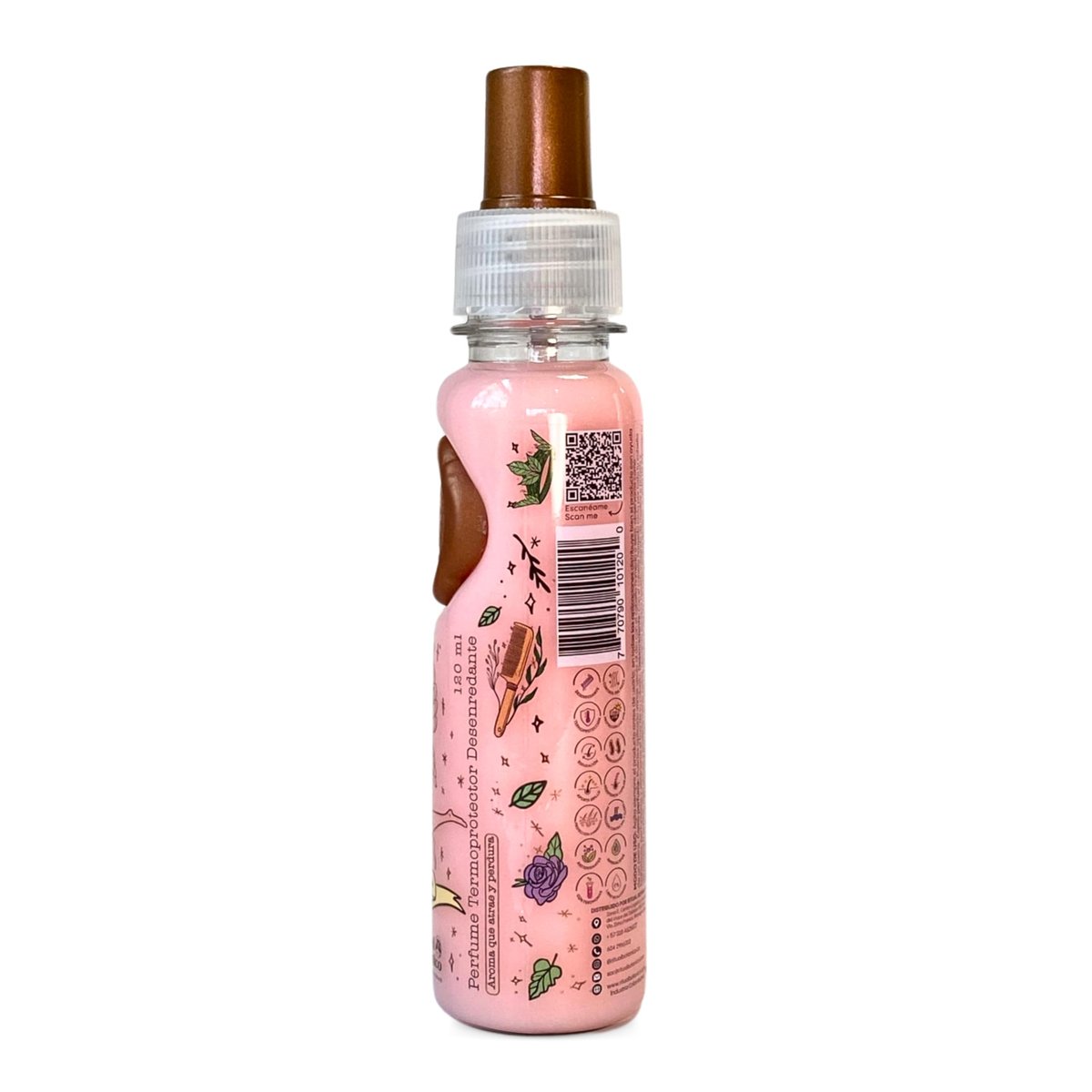 Ritual Botanico Hair Perfume Heat Protectant - Alcohol-Free, Anti-Frizz, Detangling, UV Protection, Pheromone-Infused, Fruity Floral Scent, All Hair Types, 4.05 oz - görsel 6