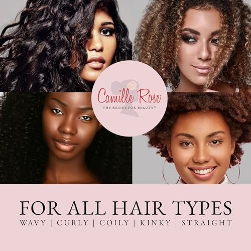 Camille Rose Style & Set Foam, Mint Condition – Sea Moss & Aloe Vera Hair Styling Mousse for Curl Definition, Volume & Frizz Control (8 oz) Avelisse