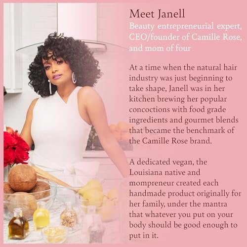 Camille Rose Style & Set Foam, Mint Condition – Sea Moss & Aloe Vera Hair Styling Mousse for Curl Definition, Volume & Frizz Control (8 oz) Avelisse