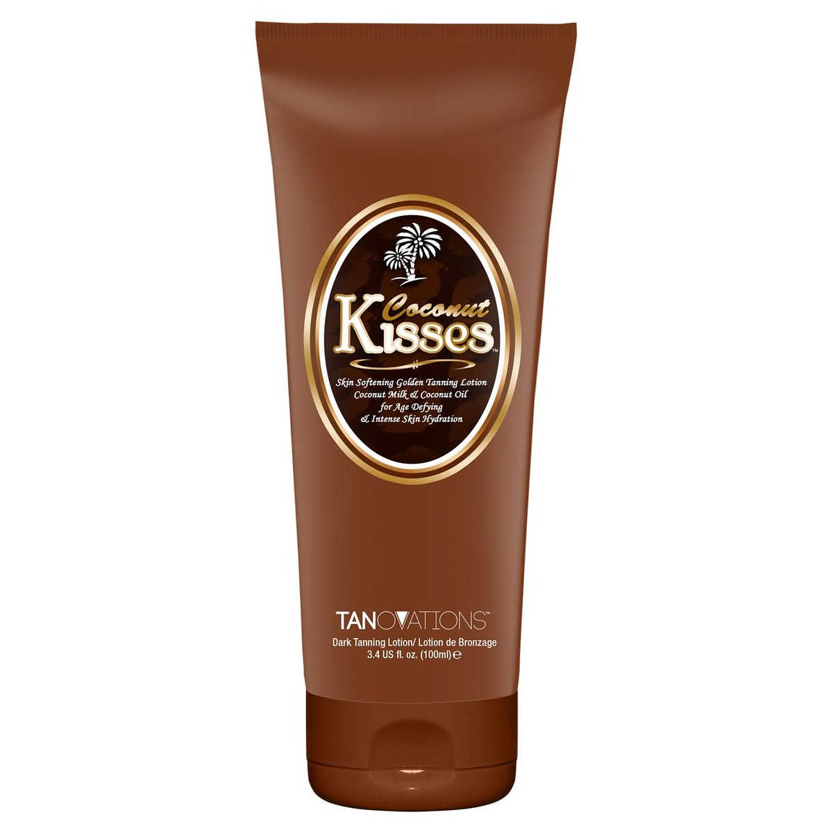 Ed Hardy Coconut Kisses Golden Tanning Lotion – Cruelty Free, Gluten Free, Mineral Oil Free, DHA Free, 3.4 oz Avelisse