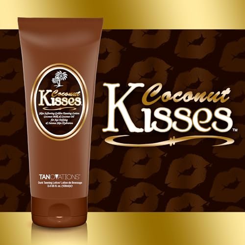 Ed Hardy Coconut Kisses Golden Tanning Lotion – Cruelty Free, Gluten Free, Mineral Oil Free, DHA Free, 3.4 oz Avelisse