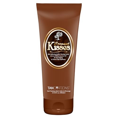 Ed Hardy Coconut Kisses Golden Tanning Lotion – Cruelty Free, Gluten Free, Mineral Oil Free, DHA Free, 3.4 oz Avelisse