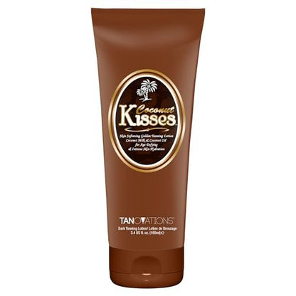 Ed Hardy Coconut Kisses Golden Tanning Lotion – Cruelty Free, Gluten Free, Mineral Oil Free, DHA Free, 3.4 oz Avelisse