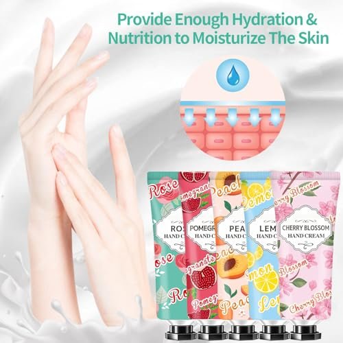 86 Pack Hand Cream Bulk Gifts for Women, Teen Girls, Mothers Day Gifts, Teacher Appreciation Gifts in Bulk, Nurses Week Gifts, Gifts for Mom, Natural Fragrance Travel Size Lotion for Dry Cracked Hands Avelisse