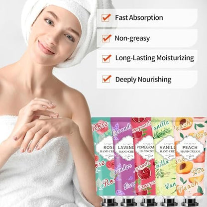 86 Pack Hand Cream Bulk Gifts for Women, Teen Girls, Mothers Day Gifts, Teacher Appreciation Gifts in Bulk, Nurses Week Gifts, Gifts for Mom, Natural Fragrance Travel Size Lotion for Dry Cracked Hands Avelisse