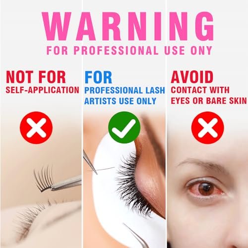 TDANCE Lash Primer for Lash Extensions – Professional Eyelash Extension Primer Protein Clean, 10ml – Increases Adhesive Bonding Power & Retention - görsel 10