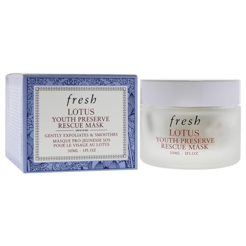 Fresh Lotus Youth Preserve Rescue Mask for Women - 1 oz, Cranberry - görsel 4