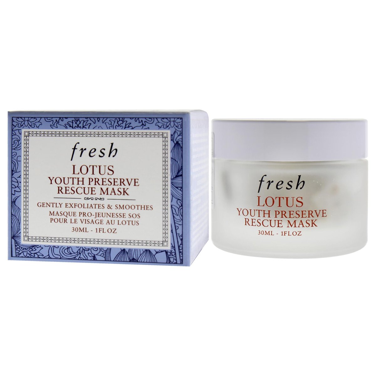 Fresh Lotus Youth Preserve Rescue Mask for Women - 1 oz, Cranberry - görsel 5