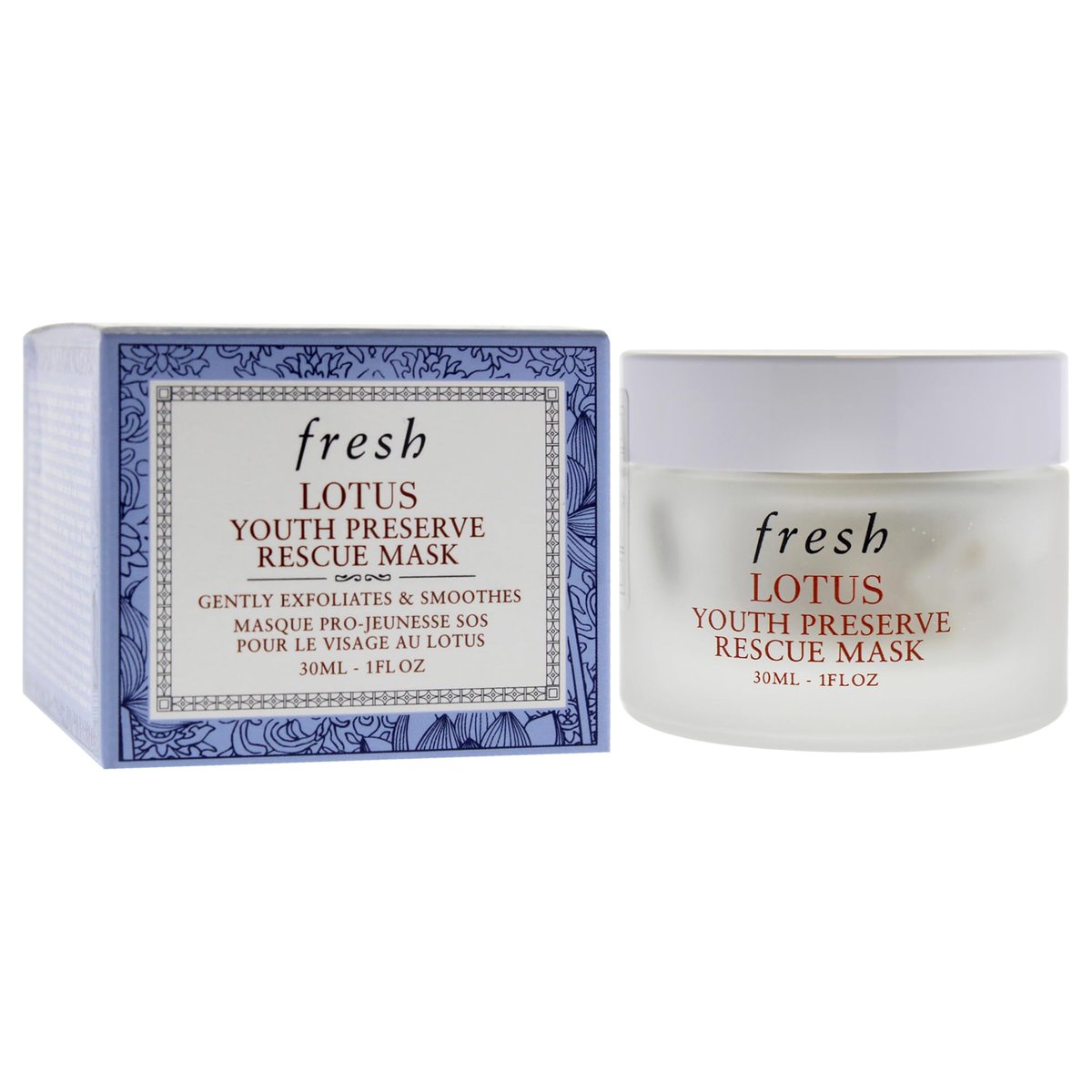 Fresh Lotus Youth Preserve Rescue Mask for Women - 1 oz, Cranberry - görsel 3