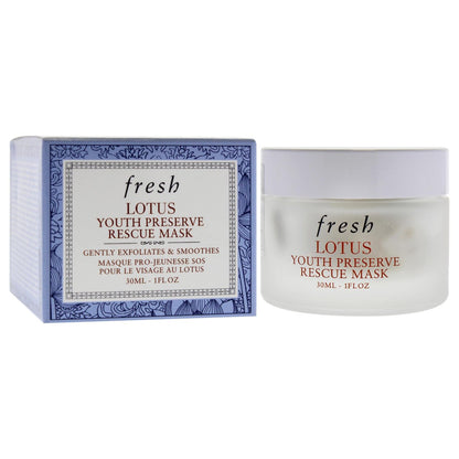 Fresh Lotus Youth Preserve Rescue Mask for Women - 1 oz, Cranberry