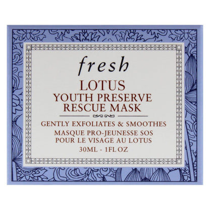 Fresh Lotus Youth Preserve Rescue Mask for Women - 1 oz, Cranberry