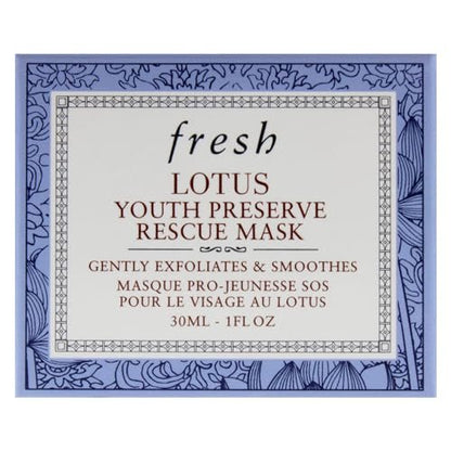 Fresh Lotus Youth Preserve Rescue Mask for Women - 1 oz, Cranberry