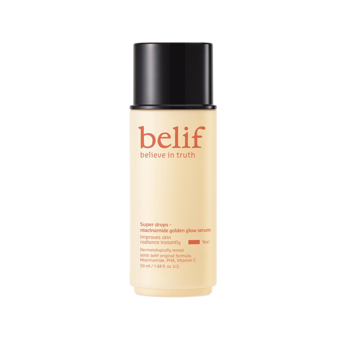 belif Vitamin C Golden Glow Serum – Brightening Luminizer & Hydrating Primer with Niacinamide & PHA Avelisse