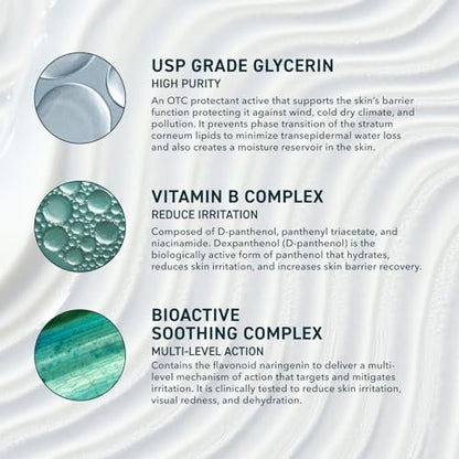 Prequel Skin Utility Gel – Moisturizing Protectant with 20% Glycerin, Lightweight Face and Body Cream for Dry Skin & Cracked Hands, 1.7 Fl Oz Avelisse