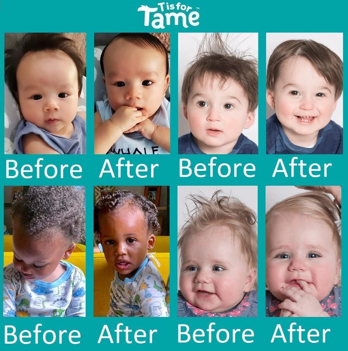 T is for Tame - Natural Conditioner Spray & Smoothing Hair Cream for Frizz, Flyaways & Static, All Hair Types, Made in the USA - 4.2 fl oz & 3.38 fl oz Avelisse